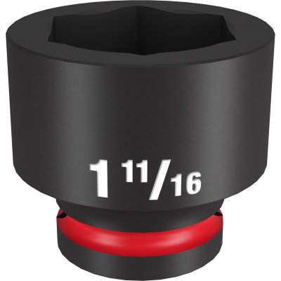 Milwaukee Tool SHOCKWAVE Impact Duty 3/4"Drive 1-11/16" Standard 6 Point Socket