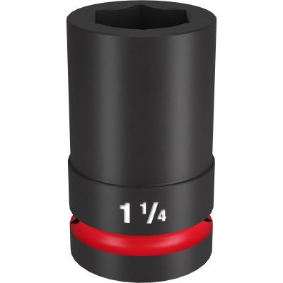 Milwaukee Tool SHOCKWAVE Impact Duty 1"Drive 1-1/4" Deep 6 Point Socket
