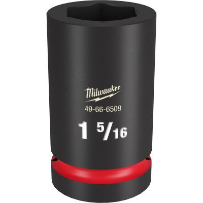 Milwaukee Tool SHOCKWAVE Impact Duty 1"Drive 1-5/16" Deep 6 Point Socket