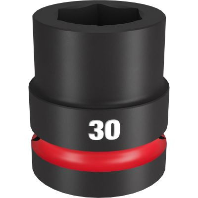 Milwaukee Tool SHOCKWAVE Impact Duty 1"Drive 30MM Standard 6 Point Socket