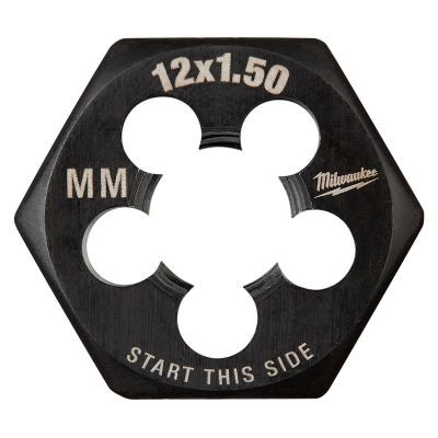 Milwaukee Tool M12-1.50 mm 1-Inch Hex Threading Die