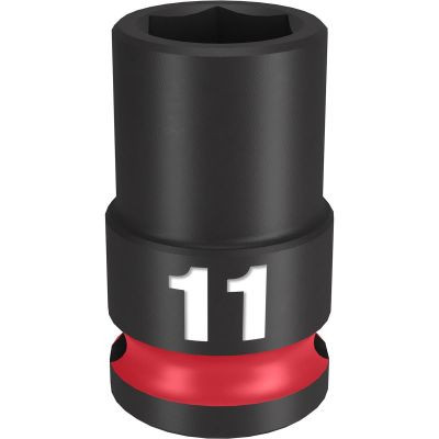 Milwaukee Tool SHOCKWAVE Impact Duty 3/8"Drive 11MM Standard 6 Point Socket