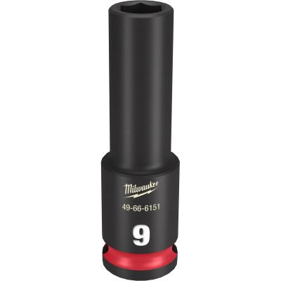 Milwaukee Tool SHOCKWAVE Impact Duty 3/8"Drive 9MM Deep 6 Point Socket