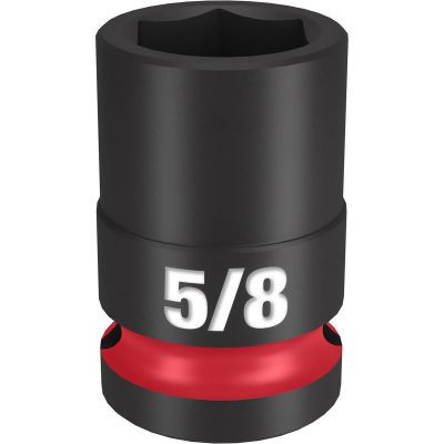 Milwaukee Tool SHOCKWAVE Impact Duty 1/2"Drive 5/8" Standard 6 Point Socket
