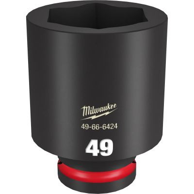 Milwaukee Tool SHOCKWAVE Impact Duty 3/4"Drive 49MM Deep 6 Point Socket