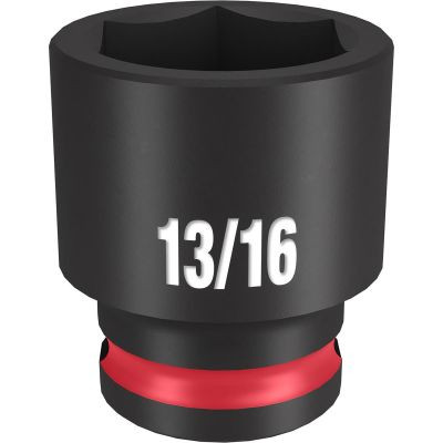 Milwaukee Tool SHOCKWAVE Impact Duty 3/8" Drive 13/16" Standard 6 Point Socket
