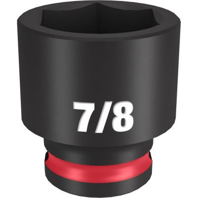 Milwaukee Tool SHOCKWAVE Impact Duty 3/8" Drive 7/8" Standard 6 Point Socket