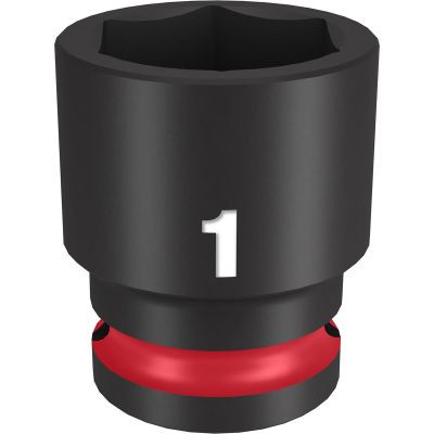 Milwaukee Tool SHOCKWAVE Impact Duty 1/2"Drive 1" Standard 6 Point Socket
