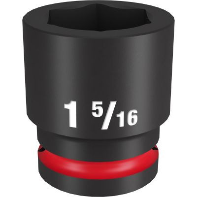 Milwaukee Tool SHOCKWAVE Impact Duty 3/4"Drive 1-5/16" Standard 6 Point Socket
