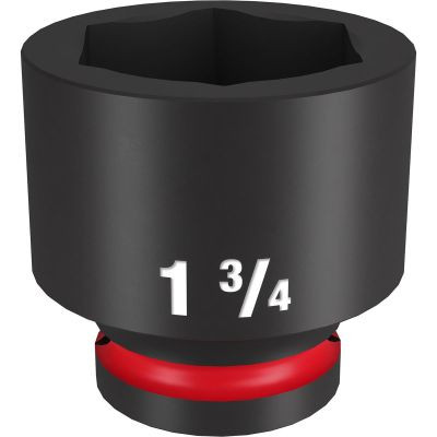 Milwaukee Tool SHOCKWAVE Impact Duty 3/4"Drive 1-3/4" Standard 6 Point Socket