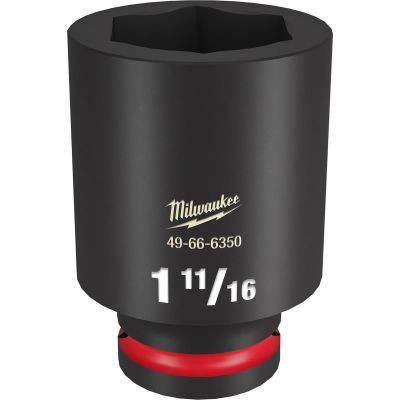 Milwaukee Tool SHOCKWAVE Impact Duty 3/4"Drive 1-11/16" Deep 6 Point Socket