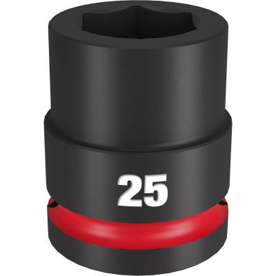 Milwaukee Tool SHOCKWAVE Impact Duty 3/4"Drive 25MM Standard 6 Point Socket