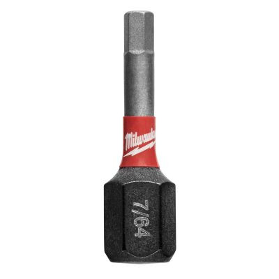 Milwaukee Tool SHOCKWAVE Impact Hex 7/64" Insert Bits (Bulk 25)