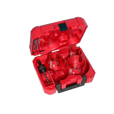 Milwaukee Tool 7 PC BIG HAWG with Carbide Teeth Hole Saw Kit