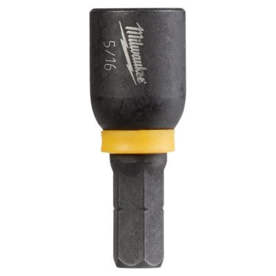 Milwaukee Tool SHOCKWAVE Impact Duty 5/16" Insert Magnetic Nut Driver BULK 10