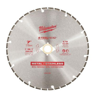 Milwaukee Tool 7" SteelHead Diamond Cut-Off