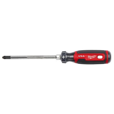 Milwaukee Tool #3 Phillips 6" Cushion Grip Screwdriver (USA)