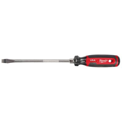 Milwaukee Tool 3/8" Slotted 8" Cushion Grip Screwdriver (USA)