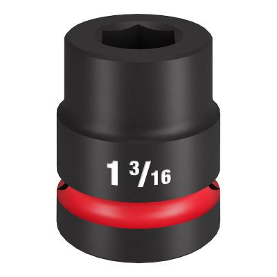 Milwaukee Tool SHOCKWAVE Impact Duty 1" Drive 1-3/16" Standard 6 Point Socket