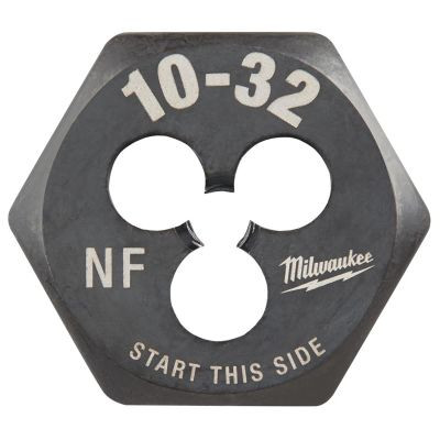 Milwaukee Tool 10-32 NF 1-Inch Hex Threading Die