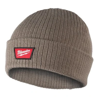 Milwaukee Tool Rib-Knit Cuffed Beanie - Brown