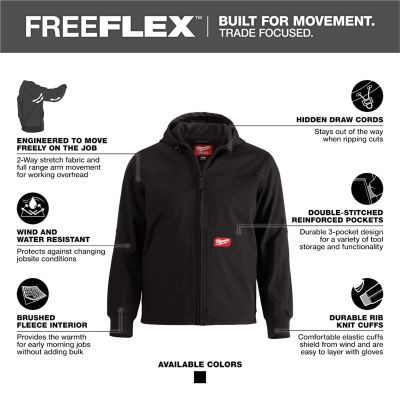 Milwaukee Tool FREEFLEX Softshell Hooded Jacket