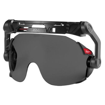 Milwaukee Tool BOLT Eye Visor - Tinted Dual Coat Lens (Compatible with Milwaukee® Safety Helmets)