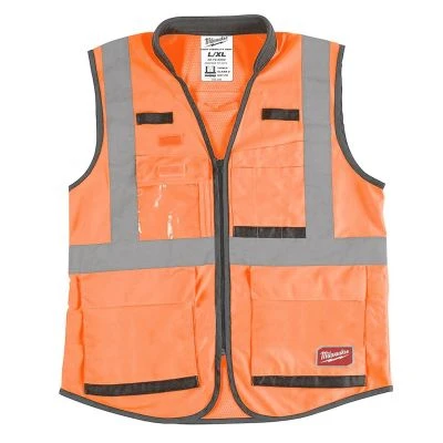 Milwaukee Tool Hi Vis Org Prfrm Sfty Vest-XXL/XXXL