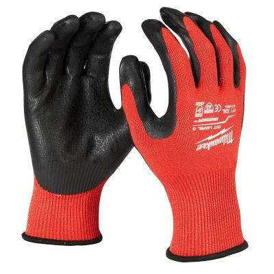 Milwaukee Tool 12 Pk Cut 3 Dipped Gloves - XXL