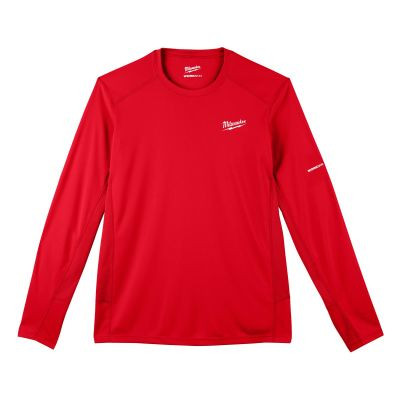 Milwaukee Tool WORKSKIN LIGHT LS SHIRT - RED 2X