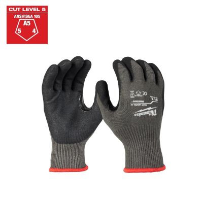 Milwaukee Tool (1) Cut Level 5 Nitrile Dipped Gloves - XL (48-73-8653E)