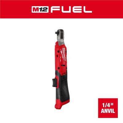 Milwaukee Tool M12 FUEL 1/4 Inch Ratchet