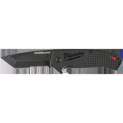 Milwaukee Tool 3" HARDLINE Serrated Blade Pocket Knife