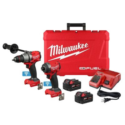 Milwaukee Tool M18 FUEL 2-Tool Combo Kit w/ ONE-KEY