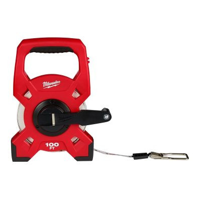 Milwaukee Tool 100 Ft. Steel Open Reel Long Tape Measure