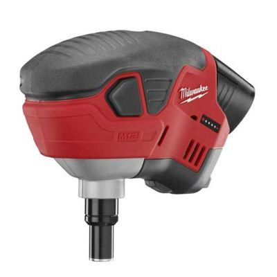 Milwaukee Tool M12 CORDLESS LITH-ION PALM NAILER (1) REDLITH CP1.5 BATT KIT