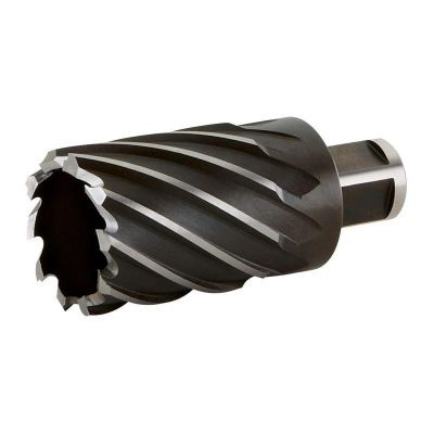 Milwaukee Tool 11/16 inch x 1 inch HSS Annular Cutter with 3/4 inch Weldon Shank