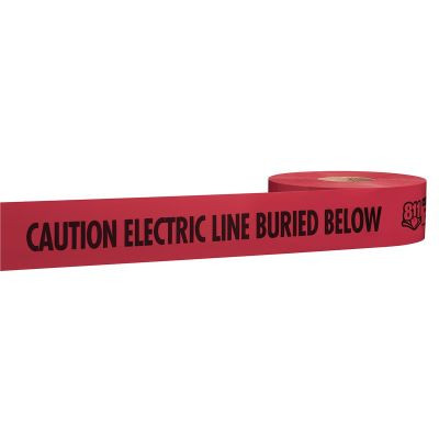 Milwaukee Tool SHIELDTEC® Standard Non-Detectable Tape-Electric Line