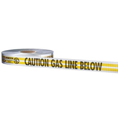 Milwaukee Tool 2X1000 Yellow Gas Line 7Mil D-Tape 1Rl