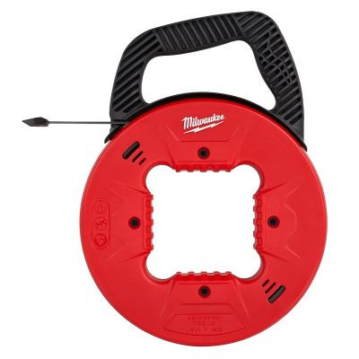 Milwaukee Tool 25� 1/4" Steel Fish Tape w/ Low Profile Tip