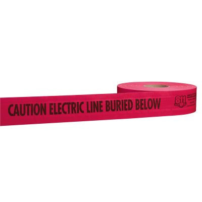 Milwaukee Tool DURATEC® Reinforced Non-Detectable Tape-Electric Line
