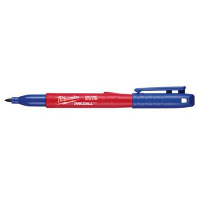 Milwaukee Tool INKZALL Blue Fine Point Marker