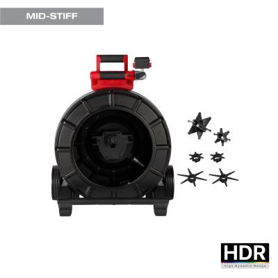 Milwaukee Tool 200 Feet Mid-Stiff Modular Pipeline Inspection Reel