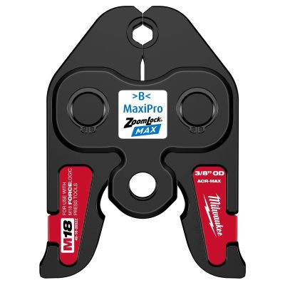 Milwaukee Tool 3/8 Inch ZoomLock® MAX Press Jaw for M18 FORCE LOGIC Press Tools