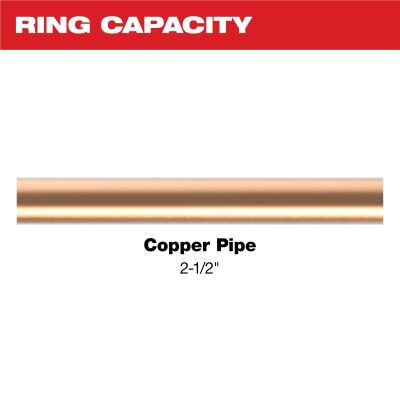 Milwaukee Tool 2-1/2 Inch NIBCO® Press Ring for M18 FORCE LOGIC Long Throw Press Tool