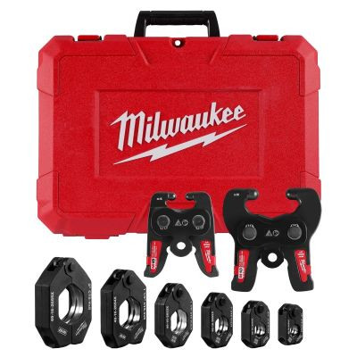 Milwaukee Tool 1/2 Inch - 2 Inch CTS-V Pivoting Press Ring Kit for M18 FORCE LOGIC Press Tools