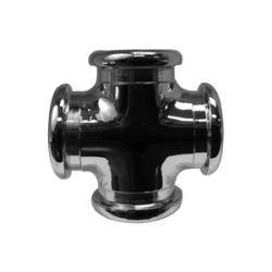 Chrome Plated Cross Brass Fitting