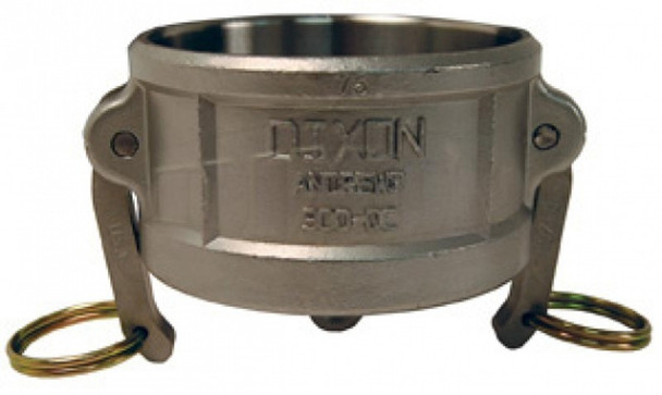 3" Type DC Stainless Steel Cam & Groove Dust Cap