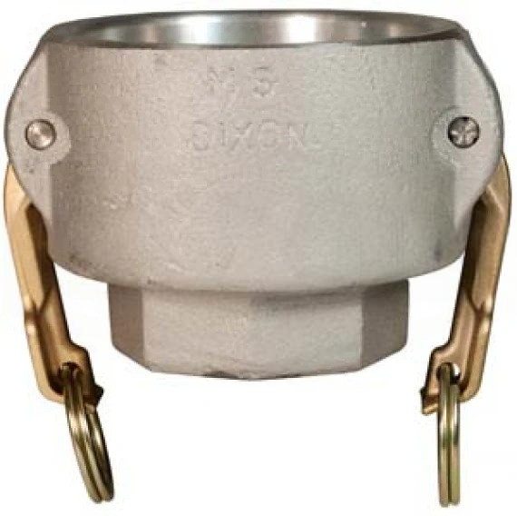 Aluminum 3" Female Cam x 2" Type C Hose Shank Reducing Coupler