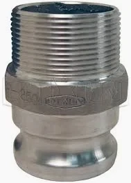 6" Type F Cam & Groove Adapter